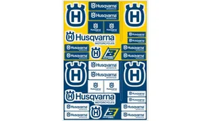 BLACKBIRD RACING HUSQVARNA LOGO DECAL KIT