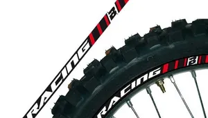 BLACKBIRD RACING RIM STICKER RED