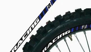 BLACKBIRD RACING RIM STICKER BLUE