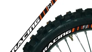 BLACKBIRD RACING RIM STICKER ORANGE