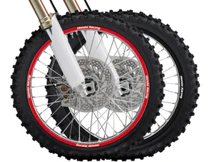 BLACKBIRD RACING RIM STICKER HONDA RACING BLACK