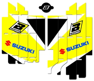 BLACKBIRD RACING RADIATOR LOUVER DR4 RMZ250 19