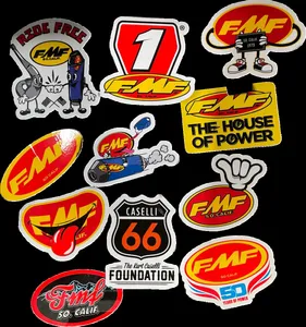 FMF DECAL STICKER PACK GO FAST HAVE FUN