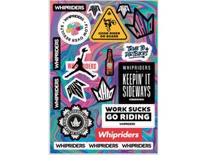 BLACKBIRD RACING DECAL LOGO WHIPRIDERS SHEET