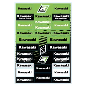 BLACKBIRD RACING DECAL LOGO SHEET KAWASAKI