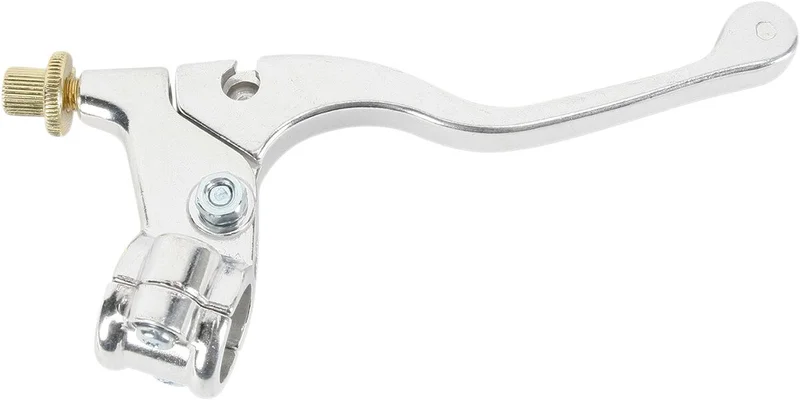 PARTS UNLIMITED SHORTY STYLE CLUTCH LEVER ASSEMBLY SILVER