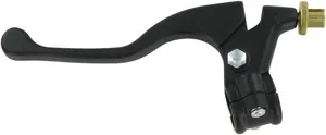 PARTS UNLIMITED SHORTY STYLE CLUTCH LEVER ASSEMBLY BLACK