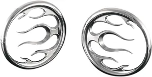 Kuryakyn GRILL FLAME FRONT SPEAKER - FL