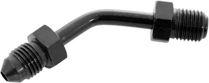 Goodridge 45°APT AN-3M 3/8X24M BK