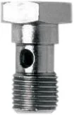 Goodridge Banjo bolt, 7/16-24. SS