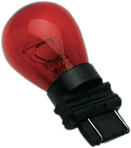 Drag Specialties WEDGE BULB RED DUAL