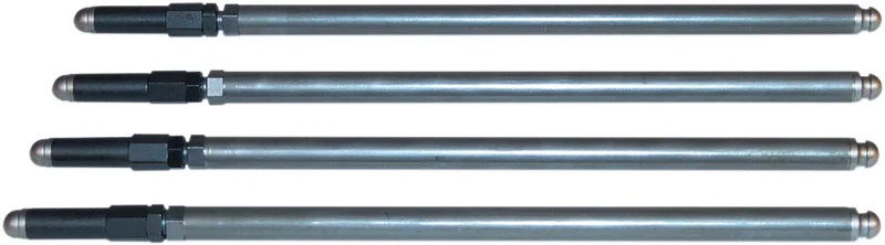 S&S Adj. chromoly pushrod set. Evo B.T. Std length