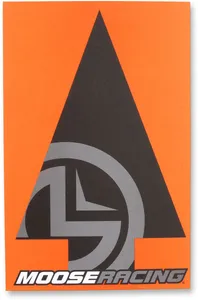 MOOSE OFFROAD HARD-PARTS COURSE ARROW BLACK-ON-ORANGE