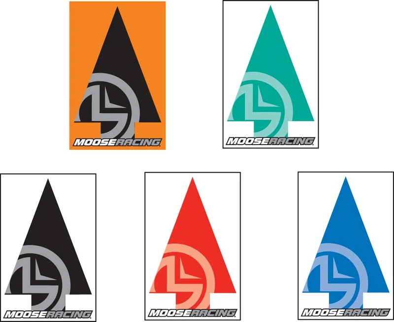 Moose Offroad COURSE ARROW BLACK-ON-ORANGE