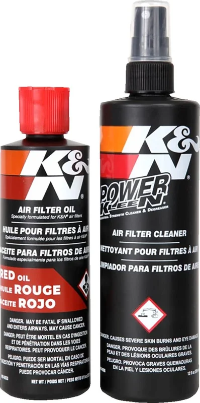 K&N Recharger air filter service kit. Red - 99850-92T