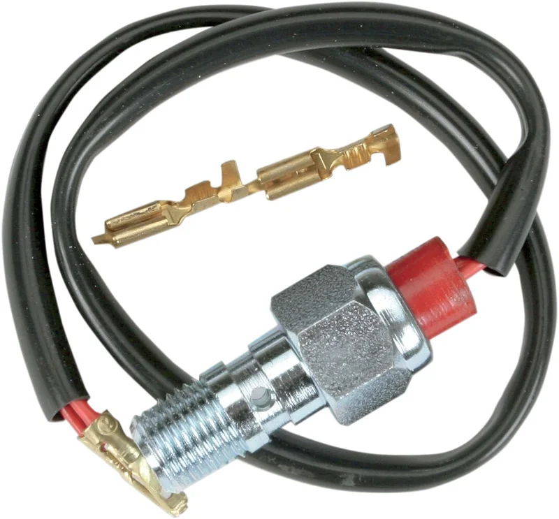 Goodridge M10 x 1.00 banjo brake switch. SS