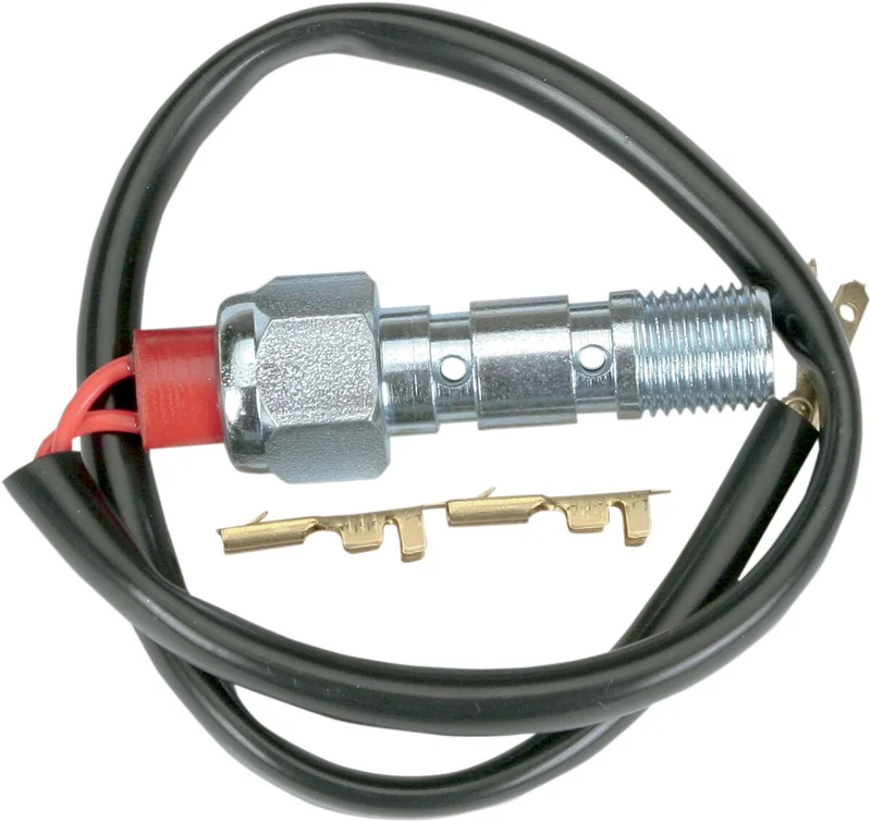 Goodridge M10 x 1.00 double banjo brake switch. SS