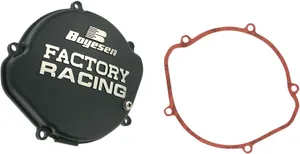 BOYESEN CLUTCH COVER FACTORY RACING ALUMINUM REPLACEMENT BLACK