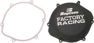 BOYESEN CLUTCH COVER FACTORY RACING ALUMINUM REPLACEMENT BLACK