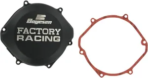 BOYESEN CLUTCH COVER FACTORY RACING ALUMINUM REPLACEMENT BLACK