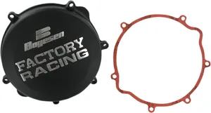 BOYESEN CLUTCH COVER FACTORY RACING ALUMINUM REPLACEMENT BLACK