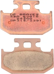DP BRAKES BRAKE PAD DP SINTERED REPLACEMENT STREET TOURING OFF-ROAD/ATV
