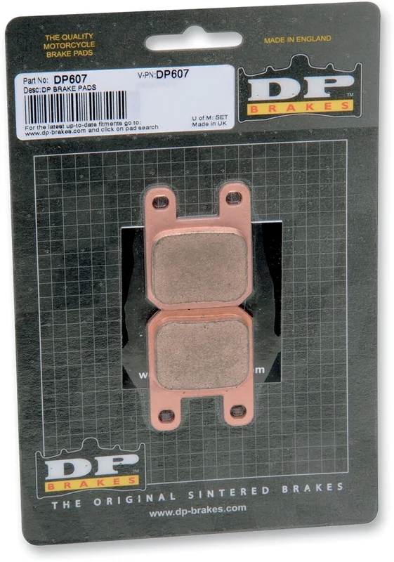 DP BRAKES BRAKE PAD DP SINTERED REPLACEMENT STREET TOURING OFF-ROAD/ATV