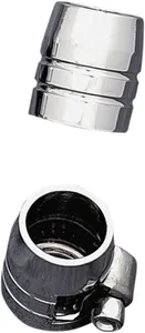 Drag Specialties CHRM HOSE CLMAP GRVD 1/4