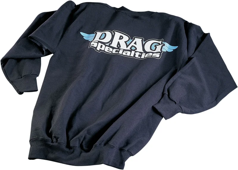 Drag Specialties SW/SHIRT BLACK LARGE