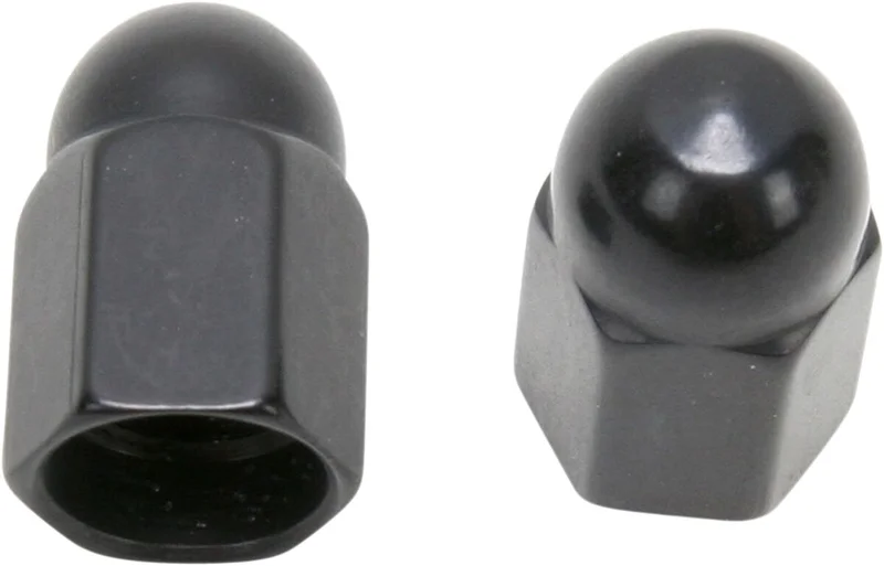 BARNETT CUSTOM ANODIZED VALVE CAPS BLACK