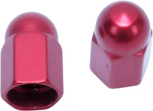 BARNETT CUSTOM ANODIZED VALVE CAPS RED