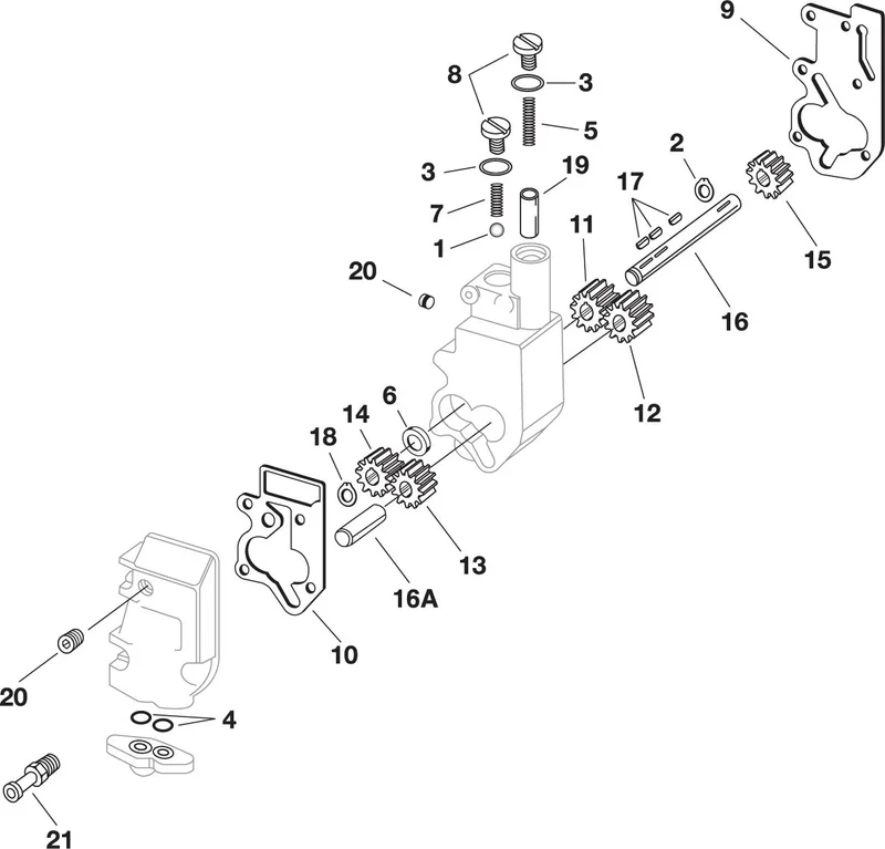 Eastern SNP RNG OIL PUMP 36-99 BT