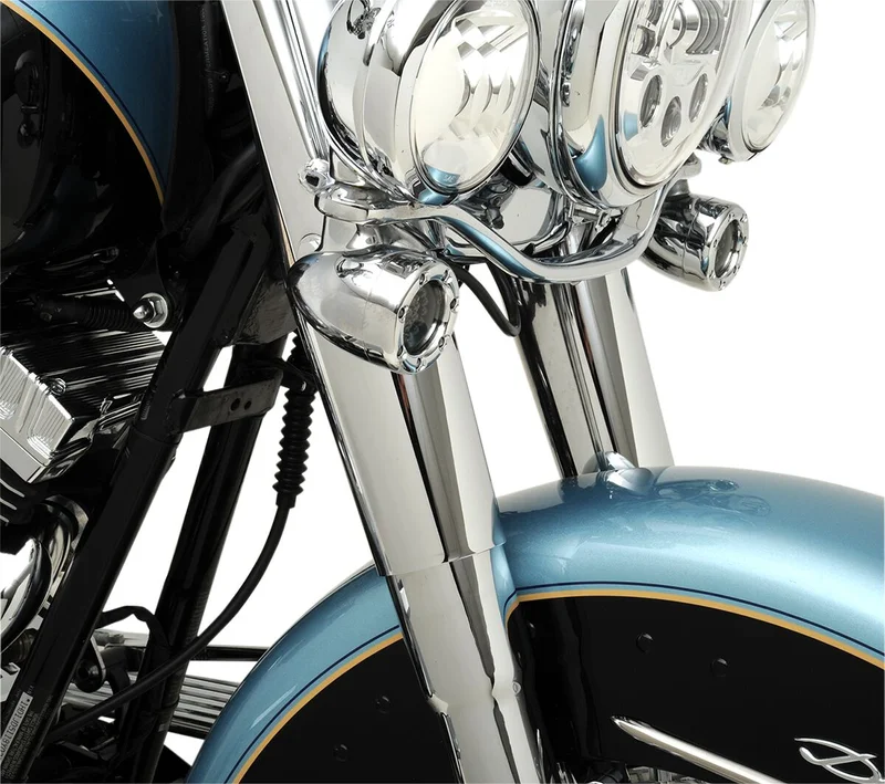 Drag Specialties COVER FORK SLIDER CHR STD