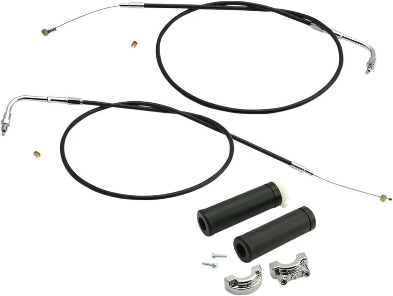 S&S Throttle assembly with 48" throttle cables