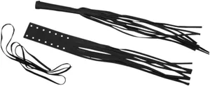 Drag Specialties LEVER COVERS FRINGED LEATHER 1