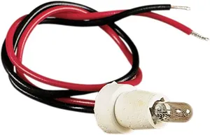 Drag Specialties RUB SCKT/BULB F/MINI GAUG