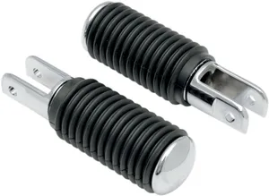 Drag Specialties 5/8 MT PEGS RUB W/CHR END