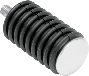 Drag Specialties SHIFT PEG RUB W/CHR END