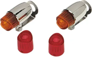 Drag Specialties PONY LIGHTS SINGLE FIL