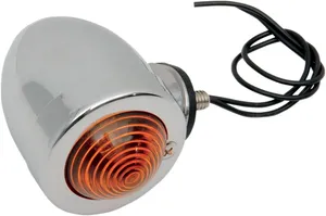 Drag Specialties BULLET LITE DUAL FIL AMBR