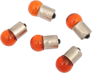 Drag Specialties 10W AMBER BULBS 5-PK