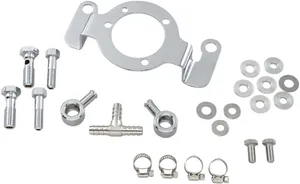 Drag Specialties AC BRKT W/BREATHR 93-17BT