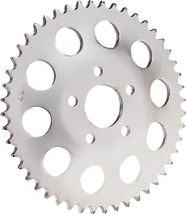 Drag Specialties Rear Wheel Sprocket<br><ul><li>High-grade carbon steel replacement rear wheel sprocket</li><li>1.9" center hole</li></ul>