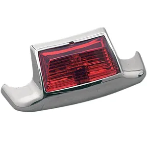 Drag Specialties REAR FENDER TIP LIGHT RED