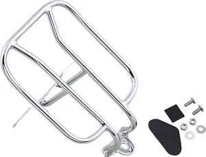 Drag Specialties LUGGAGE RACK CHROME FENDER XL