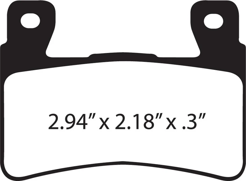 EBC Double-H Sintered brake pad set - 41300102