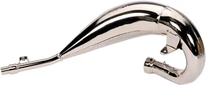 FMF FATTY PIPE NICKEL-PLATED STEEL KAWASAKI