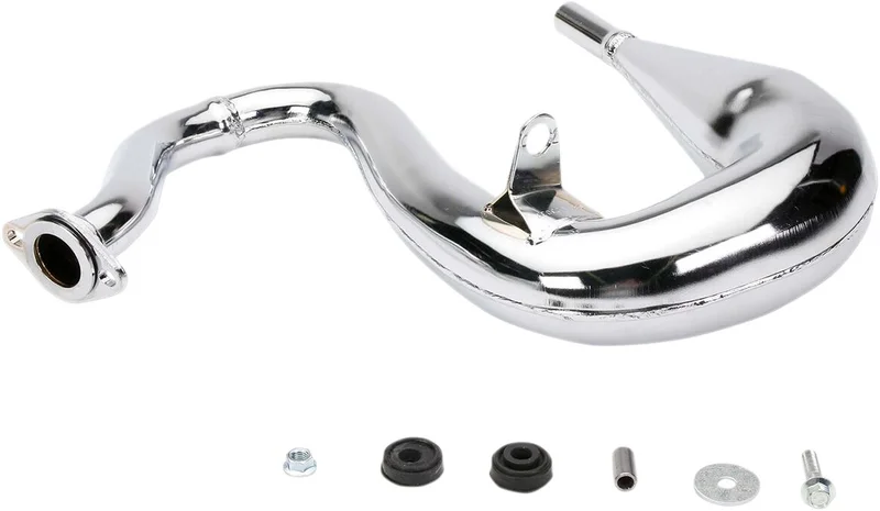 FMF FATTY PIPE NICKEL-PLATED STEEL KAWASAKI/SUZUKI