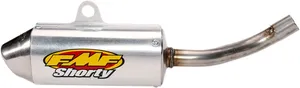 FMF POWERCORE 2 SHORTY SILENCER ALUMINUM YAMAHA