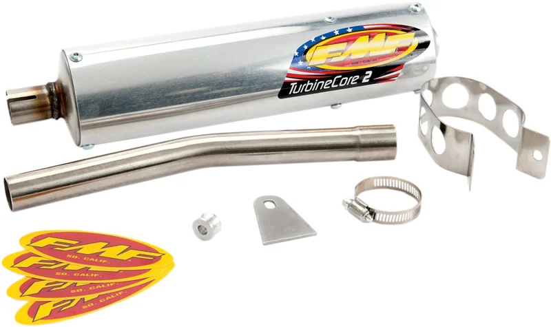 FMF UNIVERSAL SILENCER S/A 28,6MM (1 1/8") TUBE Ø 80-125CC